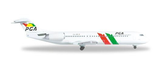 Lietadlo Fokker 100 PGA - Portugalia Airlines 